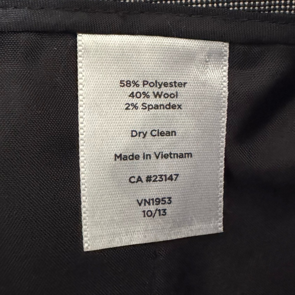 Talbots gray wide leg trousers. Size: 8 - Picture 8 of 10
